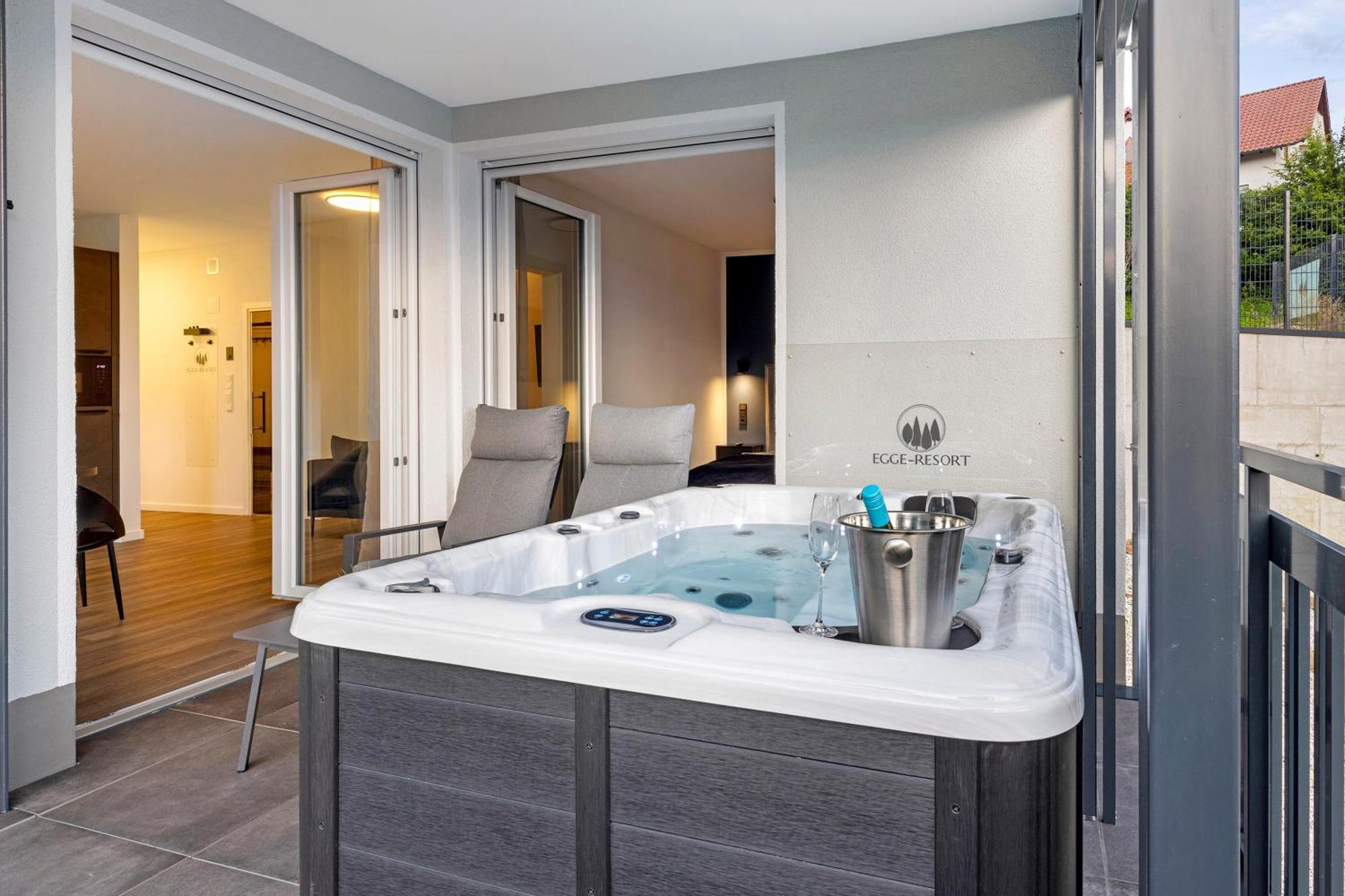 Egge Resort 7F Mit Whirpool U Sauna Altenbeken Luaran gambar