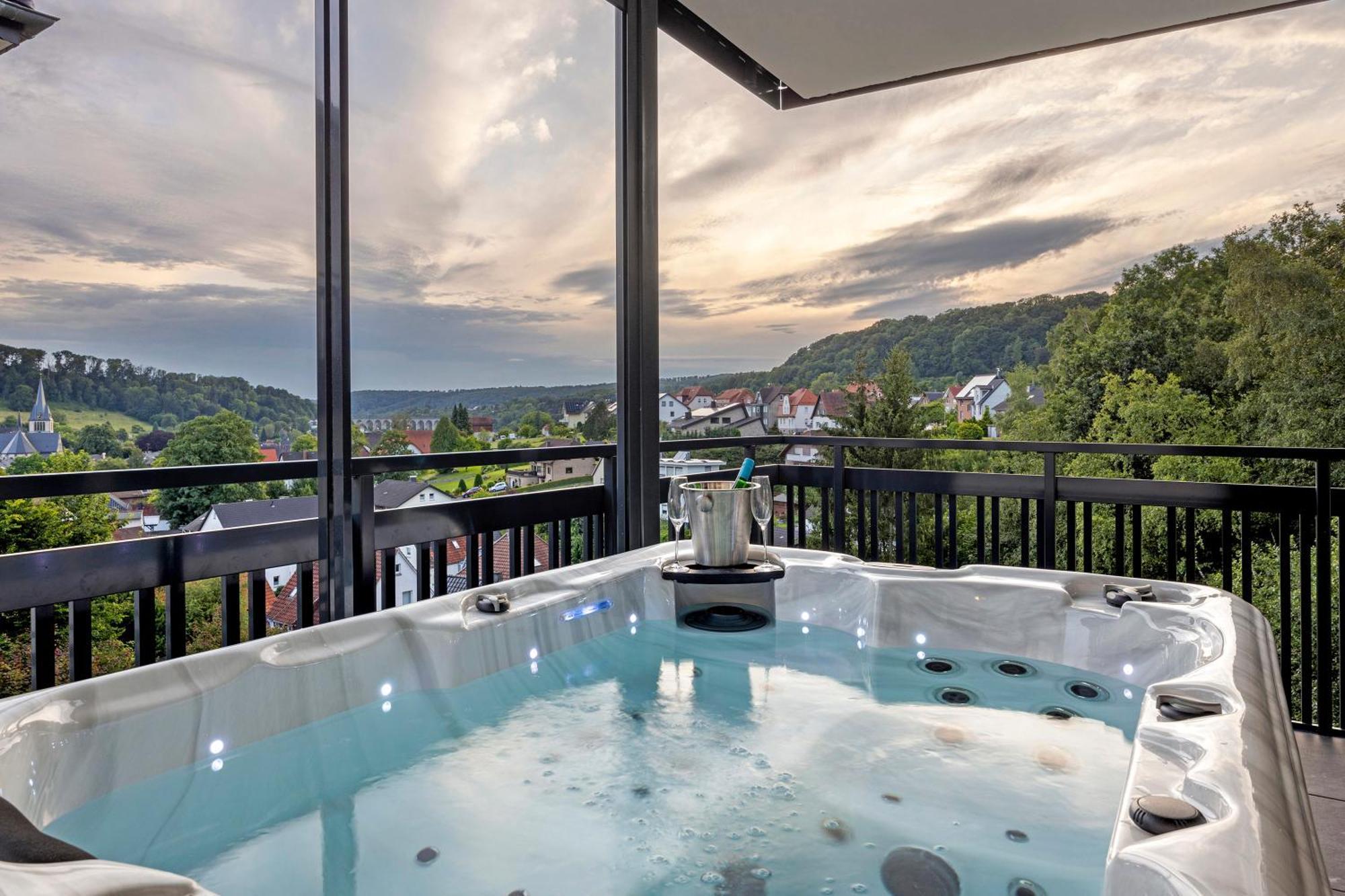 Egge Resort 7F Mit Whirpool U Sauna Altenbeken Luaran gambar